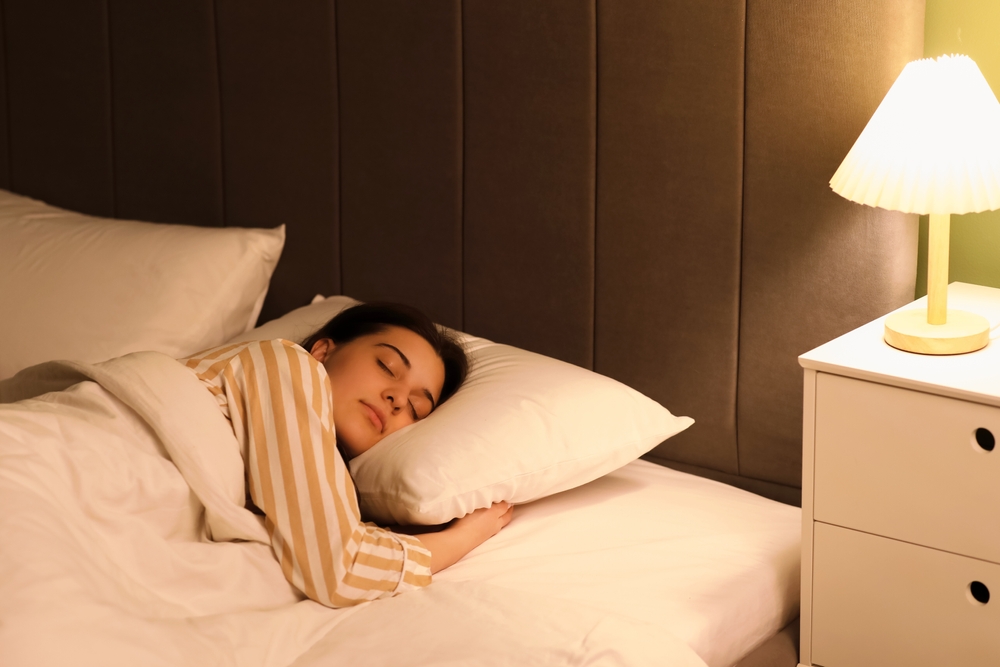 woman sleeping
